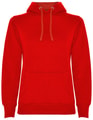 Dames Hoodie Urban Roly SU1068 rood